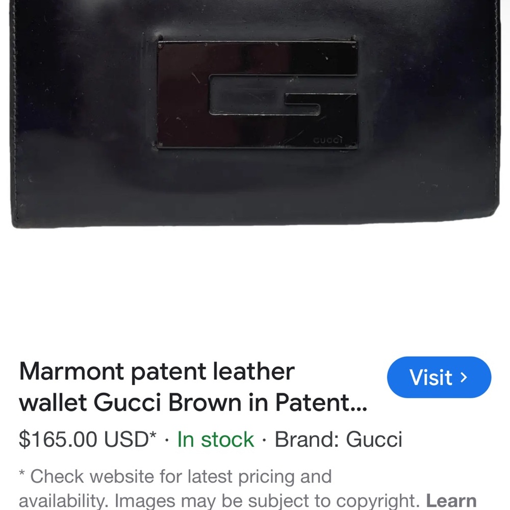 Gucci Black Logo Clutch Wallet - Picture 11 of 11